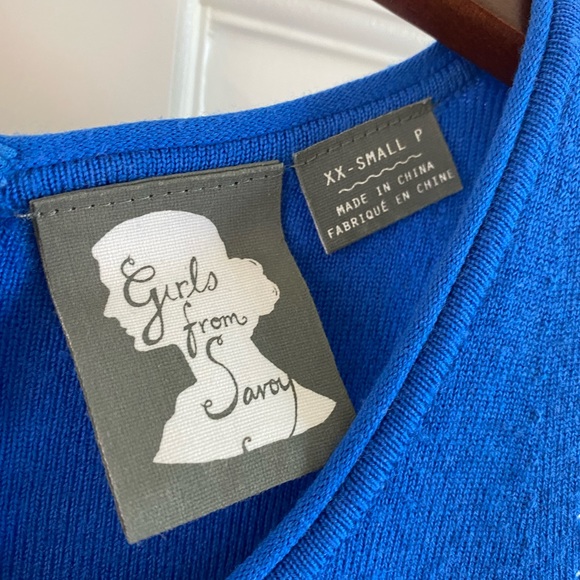 Anthropologie Dress Girls of Savoy XXS petite - Picture 9 of 9